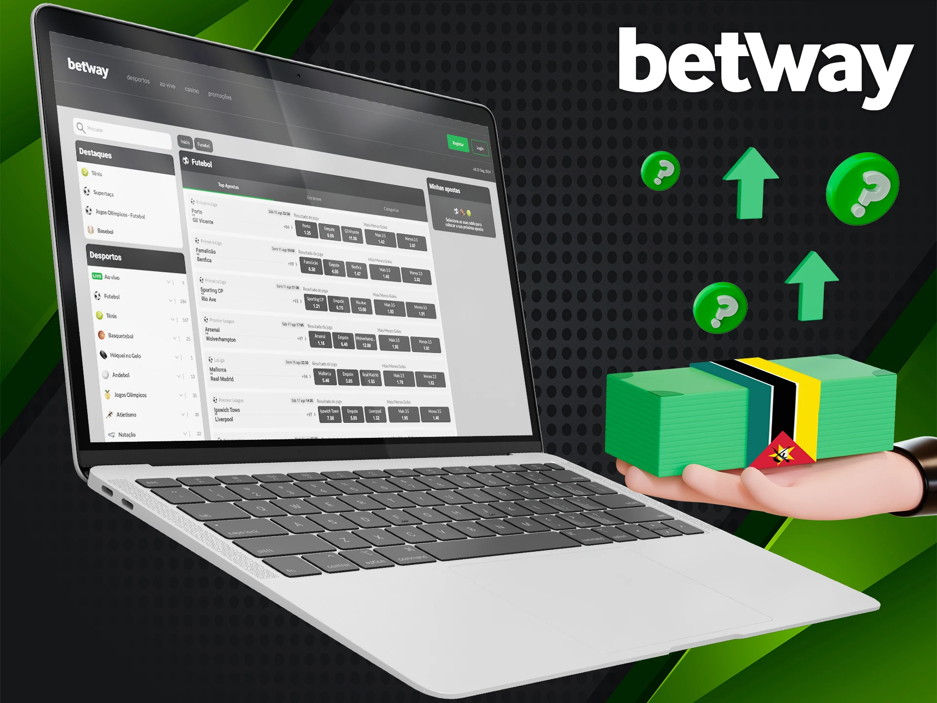 Descubra como fazer uma recarga na Betway.