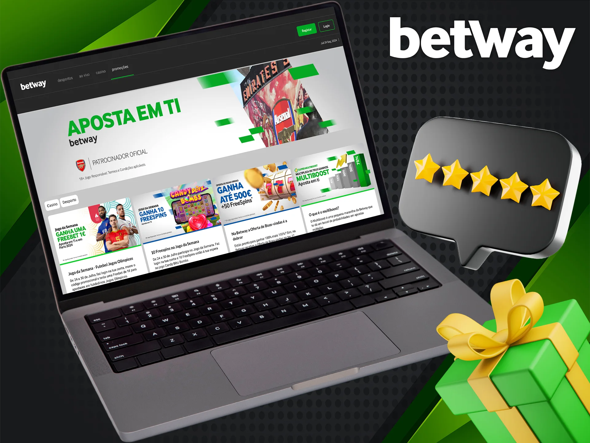 Leia a avaliação dos especialistas do ApostasOnline sobre os bônus do Betway.