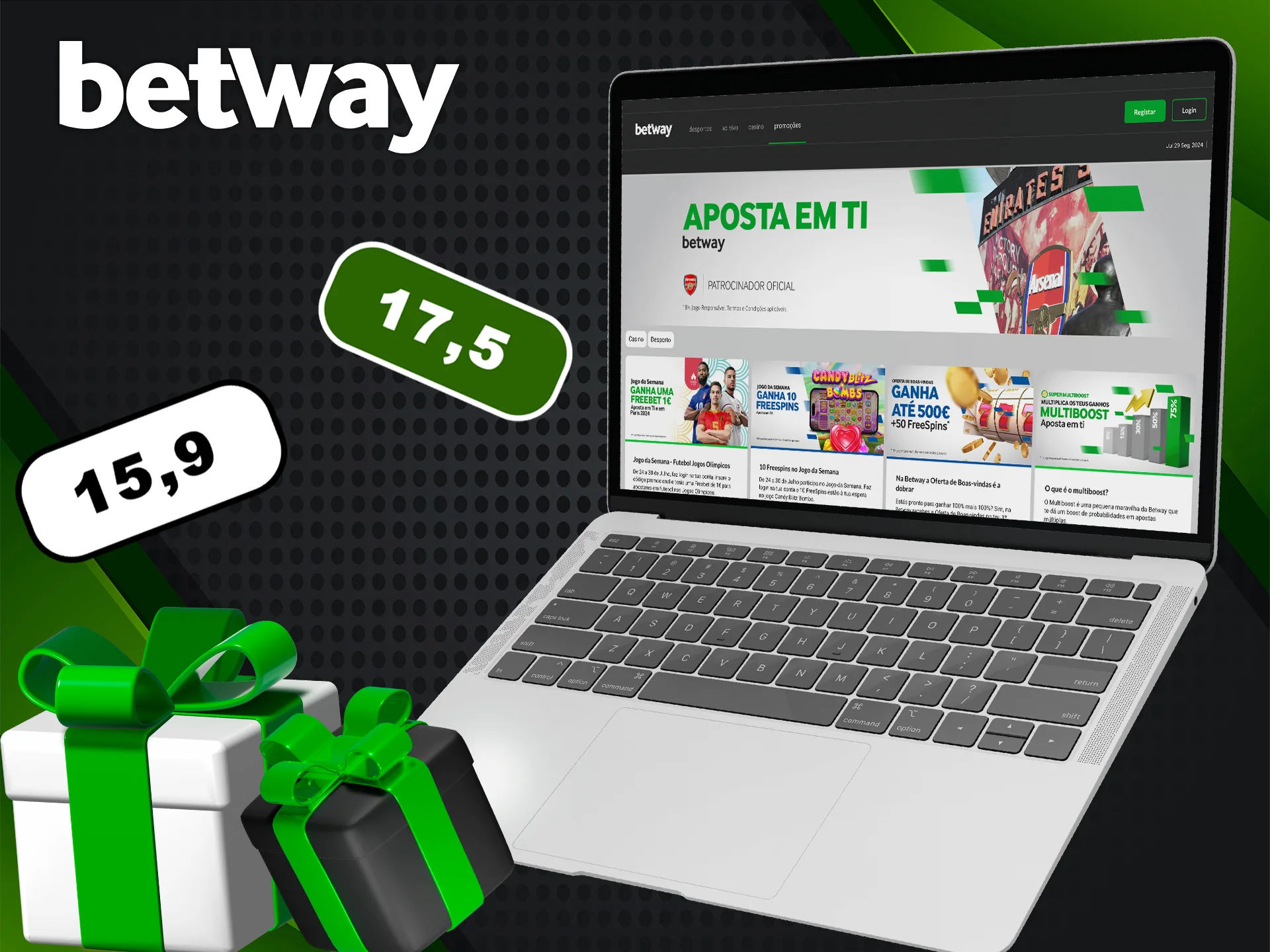 O ApostasOnline lhe diz como obter as melhores probabilidades na Betway.