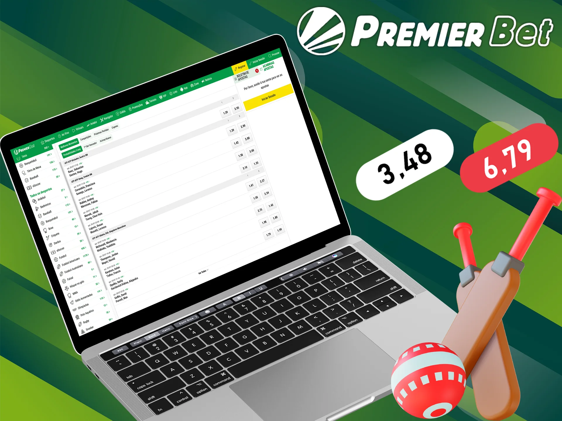 O ApostasOnline falará sobre as melhores odds na Premier Bet.