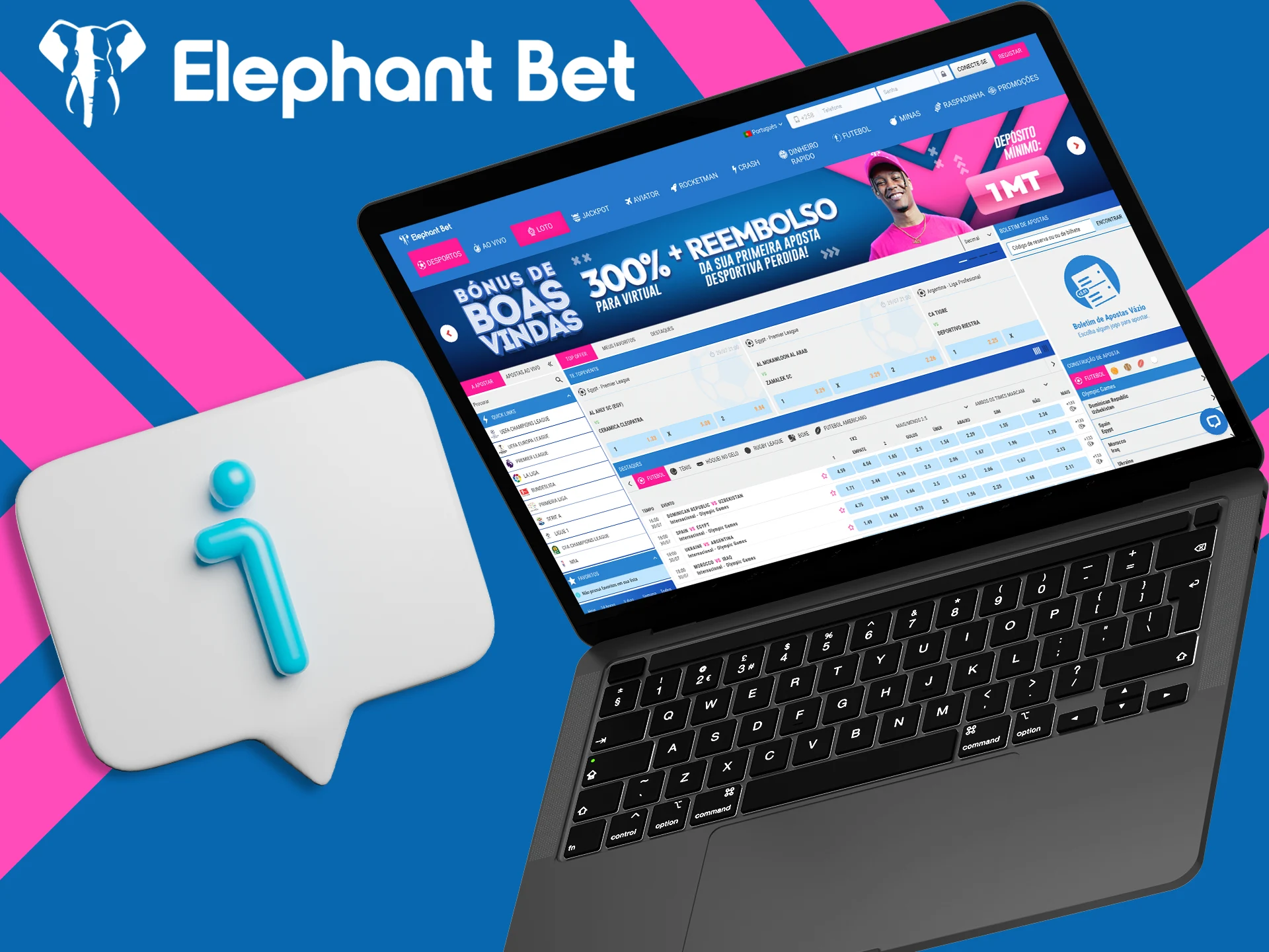 Leia a avaliação do Elephant Bet feita pelos especialistas do ApostasOnline.