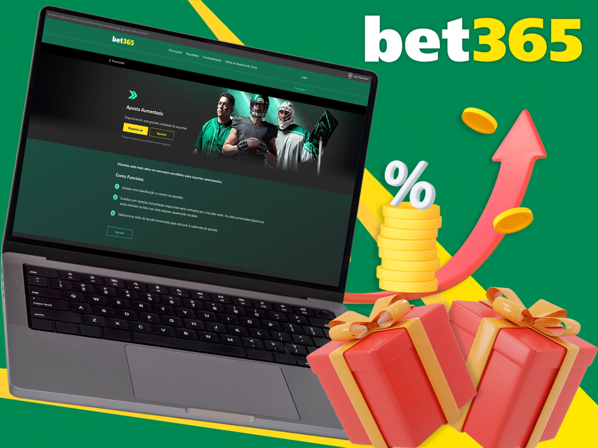 Multiplique seus ganhos com o bônus da Bet365.