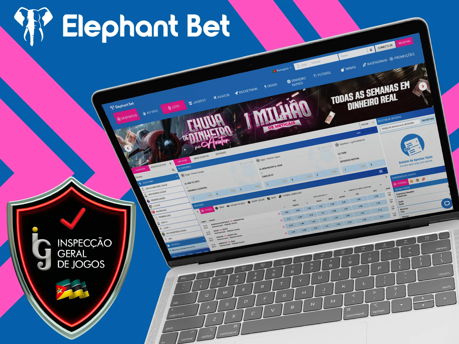 Saiba um pouco mais sobre a licença do Elephant Bet.